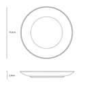 Ver imagem 5 de Aparelho de Jantar Coimbra Branco Cerâmica Porto Brasil 20PÇS Louças Mesa Posta 4 Pessoas