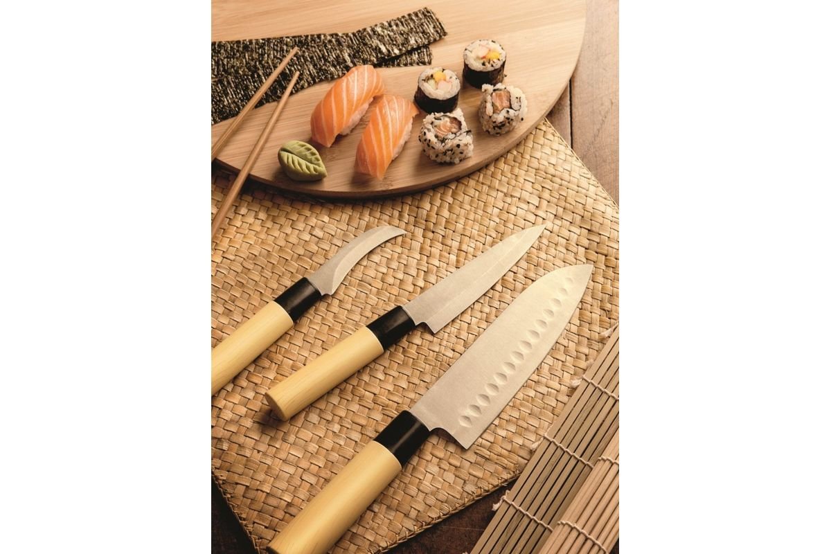 Faca do Chef Brinox Samurai 8 1/4'' 33 Cm Aço Inox - 2