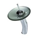 Ver imagem 2 de Cuba de Vidro Redonda 42cm + Valvula + Torneira Cascata