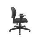 Ver imagem 3 de Cadeira Executiva Back System Operativa c/ Braços Reguláveis Revestimento Tecido com Costura Plaxmet