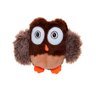 Brinquedo Pet Cães Pelúcia Pet Coruja Marrom Napi 13Cm - 4