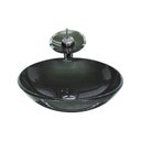 Ver imagem 1 de Cuba de Vidro Redonda 31cm + Valvula + Torneira Cascata