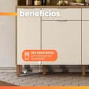 Ver mais imagens de Armário de Cozinha Compacta 5 Portas 3 Nichos Mandala