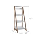 Ver imagem 4 de Estante Multifuncional 4 Prateleiras Nova Móbile Branco Montana