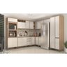 Armário de Cozinha Completa Modulada 11 Peças sem Tampo de 120 Mel Luciane Móveis - 1