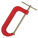 Ver imagem 1 de Grampo Sargento Tipo C GC035 Fixação Profissional Carpintaria Marcenaria Metalsul