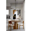 Ver imagem 3 de Mesa de Jantar Cone Laminado em Jequitiba 110 cm Sheldon