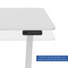 Mesa Escritório com Regulagem de Altura Elétrica Flexispot 120cm Industrial Branco - 11