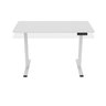 Mesa Escritório com Regulagem de Altura Elétrica Flexispot 120cm Industrial Branco - 7