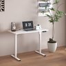 Mesa Escritório com Regulagem de Altura Elétrica Flexispot 120cm Industrial Branco - 2