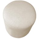 Ver imagem 6 de Puff Orgânico Decorativo Conforto Luxo Moá Bouclé