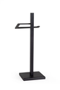 Ver imagem 2 de Toalheiro Vertical de Bancada Porta Toalha 33cm de Altura Aço Inox Black Matte Stainless