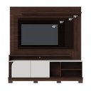 Ver mais imagens de Rack com Painel para TV até 75 Polegadas com 2 Portas e Prateleiras Multimóveis Crcol-RCP025