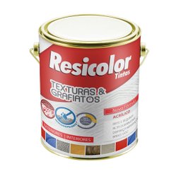 Textura Acrílica Branca 25kg | Resicolor - 2
