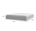 Ver imagem 2 de Colchão King Nazar Molas Ensacadas com Pillow Top - Extra Conforto - Bello Box - Conforto (espuma da