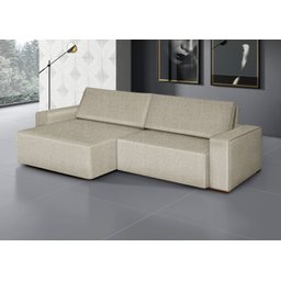 Sofá Siena - Retrátil / Reclinável 200 Cm- Linho - 1
