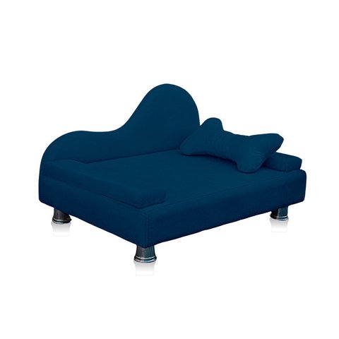 Caminha Divã Pet Cães e Gatos Grande Porte Suede