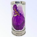 Ver imagem 1 de Suporte Vela 7 Dias Orixás 18cm Vidro Alumínio-escolha a Cor Cor:nanã