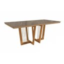 Ver imagem 1 de Mesa de Jantar em Madeira Maciça Clara Kappesberg Freijó 200cm