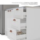 Ver imagem 5 de Cozinha Completa 4 Peças Torre Quente Aéreo 3 Portas Balcão 2 Gavetas 3 Portas e Basculante