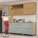 Ver imagem 4 de Cozinha 5 Peças 7 Portas 6 Gavetas Marquesa 100% Mdf