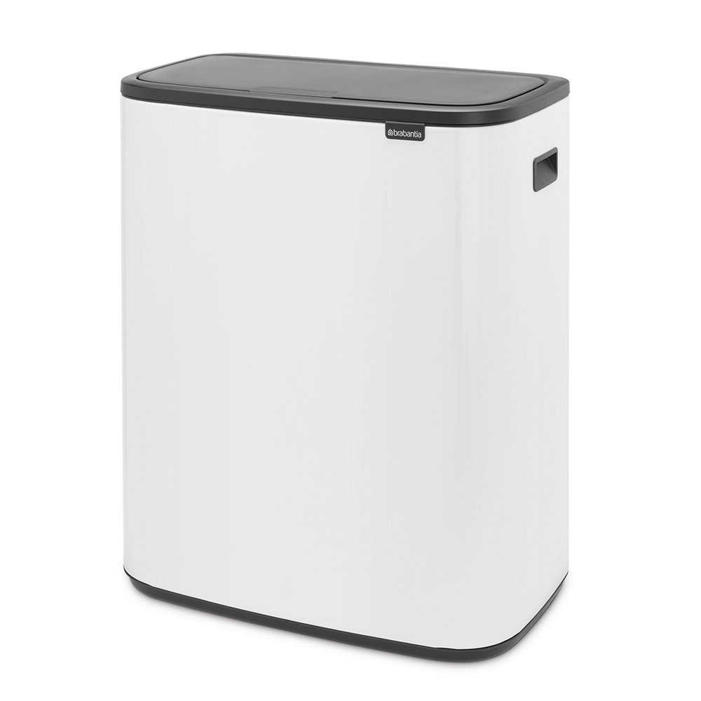 Lixeira Bo Touch Bin em Aço 60 Litros Brabantia Branca - 2