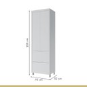 Ver mais imagens de Cozinha 5 Peças 7 Portas 6 Gavetas Marquesa 100% Mdf