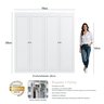Guarda-roupa Casal 4 Portas 2 Gavetas Americano/provençal Ele e Ela Europa - 3