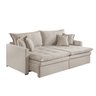 Sofá Cama com Baú 200cm Ravena Sistema Retrátil - 6