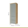 Cozinha 5 Peças 6 Portas 6 Gavetas Marquesa 100% Mdf - 11