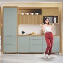 Ver imagem 5 de Cozinha 5 Peças 6 Portas 6 Gavetas Marquesa 100% Mdf