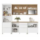 Ver imagem 6 de Cozinha 5 Peças 6 Portas 6 Gavetas Marquesa 100% Mdf