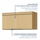 Ver imagem 4 de Cozinha 7 Peças 7 Portas 7 Gavetas Marquesa 100% MDF Marrom/Nature/Verde