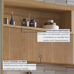 Cozinha 7 Peças 7 Portas 7 Gavetas Marquesa 100% Mdf - 5