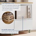 Ver imagem 6 de Cozinha 7 Peças 7 Portas 7 Gavetas Marquesa 100% MDF Branco/Nature