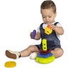 Brinquedo Bebê Torre Lumina Luz Som Didático Encaixar Partes - 5