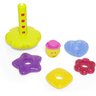 Brinquedo Bebê Torre Lumina Luz Som Didático Encaixar Partes - 3