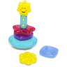 Brinquedo Bebê Torre Lumina Luz Som Didático Encaixar Partes - 2