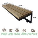 Ver imagem 6 de Cabideiro Strassis Design Sd-5013 Preto