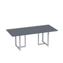 Ver imagem 2 de Mesa de Reunião Retangular 200x90cm Mr2000p25tub