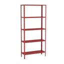 Ver imagem 1 de Estante Aço 5 Prateleiras Eaf005 Vermelha