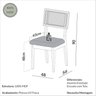 Conjunto 4 Cadeiras para Sala de Jantar Ca35/2 J23 - 4