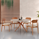 Milano / Imbuia Natural / Off White