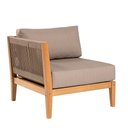 Ver imagem 1 de Sofa Modulo Canto Direito Cannes Cor Fendi Base Mel - 72474