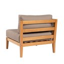 Ver imagem 3 de Sofa Modulo Canto Direito Cannes Cor Fendi Base Mel - 72474