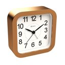 Ver imagem 1 de Relógio Despertador Quartz Herweg Silencioso Luz 2644 Dourado - Dourado