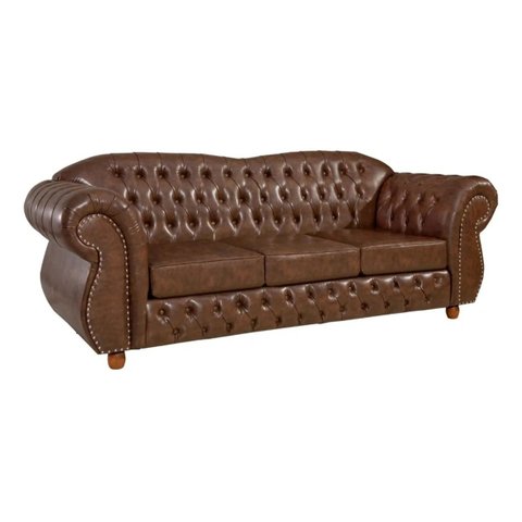 Sofá Chesterfield Merlô Courano:Whisky