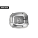 Ver imagem 3 de Cuba Basic Compacta 42x36cm em Inox Acetinado com Válvula Inclusa