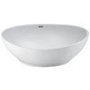 Ver imagem 1 de Cuba Oval De Sobrepor Branca Pia Para Banheiro Lavabo Cerâmica Eco Metais