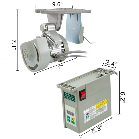 Motor Servo Eletronico pra Todas As Maquians de Costura 600w